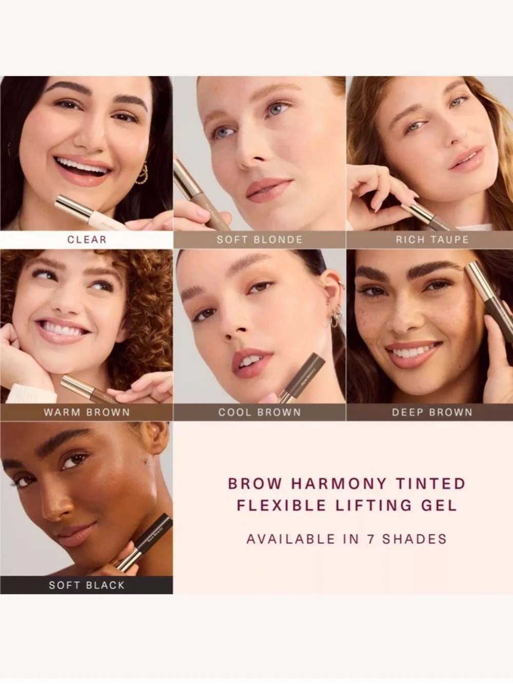 Rare Beauty Brow Harmony Flexible Lifting Eyebrow Gel
